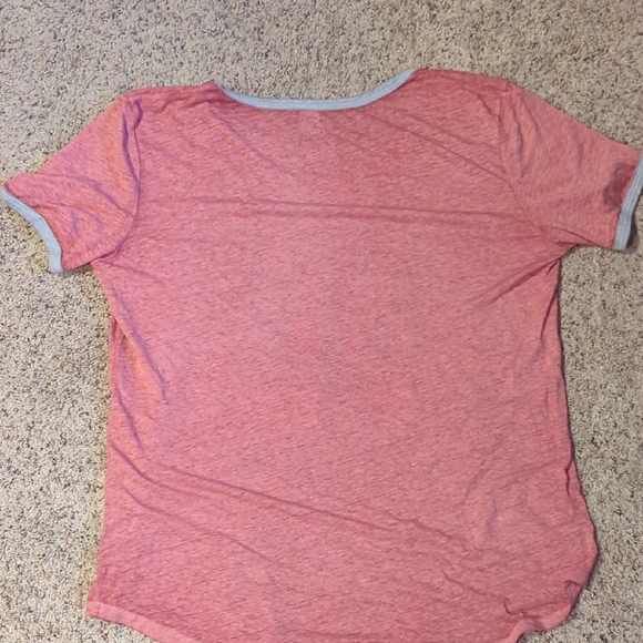 Cold Crush Red Graphic Tee with Gray Accents - Picture 3 of 5
